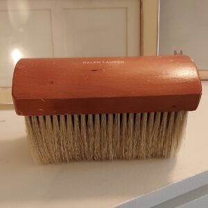 Ralph Lauren Used Brown  Brush Wood Horsehair Cool Display Or To Use.